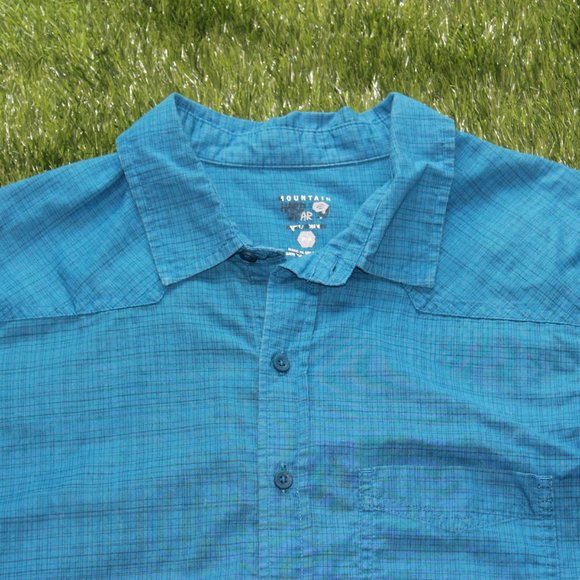 Mountain Hardware Men's Short Sleeve Shirt - Medium - Picture 3 of 12